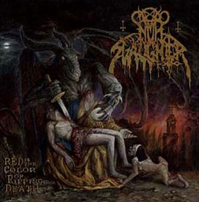 Nunslaughter - Red Is The Colour Of Ripping Death - Import Clear & Red Vinyl LP Record Limited Edition