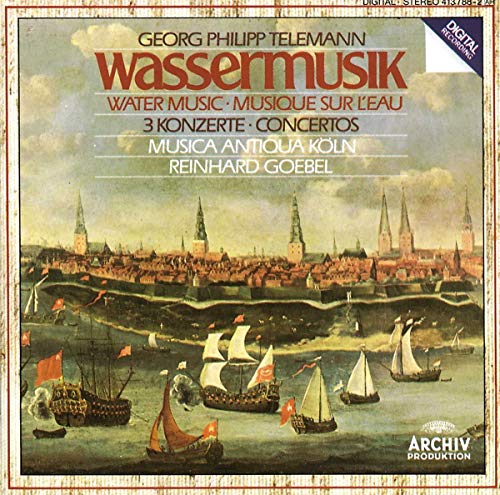 Georg Philipp Telemann - Telemann: Water Music, etc / Reinhard Goebel, Musica Antiqua Koln - Import CD
