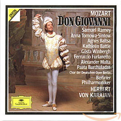 Wolfgang Amadeus Mozart - Mozart: Don Giovanni (1/1985) / Herbert von Karajan(cond), Berlin Philharmonic Orchestra, Samuel Ramey(B), Kathleen Battle(S), Anna Tomowa-Sintow(S), etc - Import 3 CD