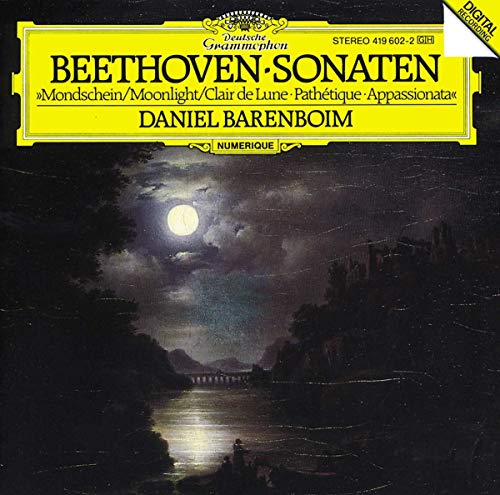 BARENBOIM,DANIEL - Pathetique, Moonlight, & Appassionata Sonatas - Import CD