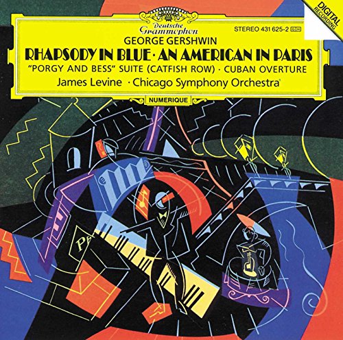 James Levine - Gershwin: Rhapsody in Blue, An American in Paris, "Porgy and Bess"Suite (7/1990) / James Levine(cond), CSO - Import CD
