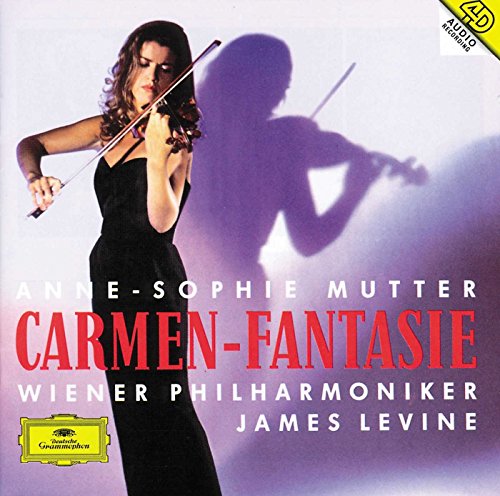 Anne-Sophie Mutter - Carmen-Fantasie -Sarasate:Zigeunerweisen; Ravel:Tzigane; Faure:Berceuse, etc / Anne-Sophie Mutter(vn), James Levine(cond), Vienna Philharmonic Orchestra - Import CD