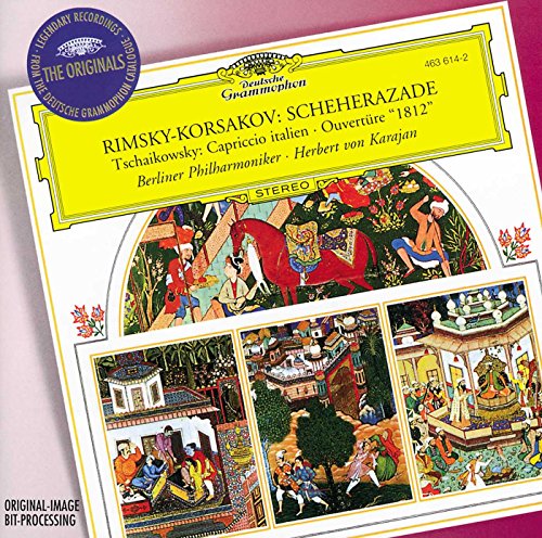 Nikolai Rimsky-Korsakov - Rimsky-Korsakov: Scheherazade; Tchaikovsky: 1812 Overture, Capriccio Italien / Herbert von Karajan(cond), Berlin Philharmonic Orchestra - Import CD