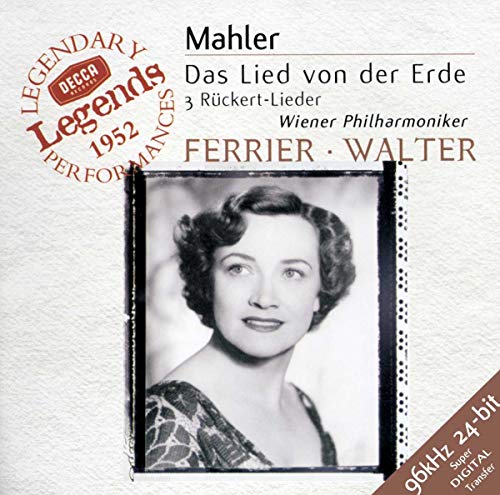 Gustav Mahler - Mahler: Das Lied von der Erde; 3 Ruckert-Lieder - Import CD