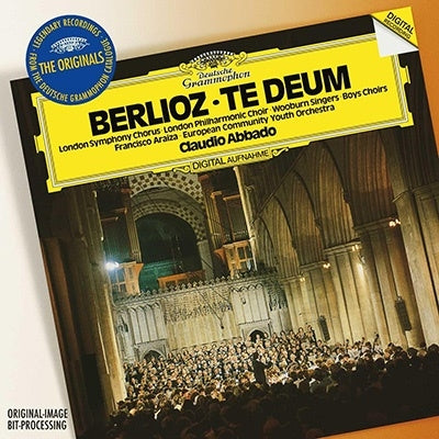 Claudio Abbado, EC Youth Orchestra - Araiza / Originals: Berlioz Te Deum - Import CD