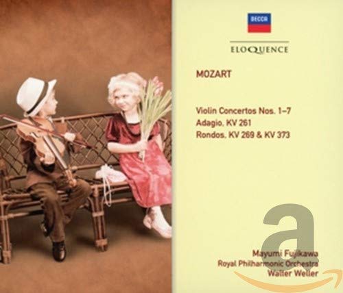 FUJIKAWA / ROYAL PHIL ORCH / WELLER - Mozart: Violin Concertos No.1-No.7, Adagio, Rondos - Import 3 CD