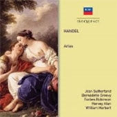 Bernadette Greevy, Forbes Robinson, Joan Sutherland - Handel (1685-1759) Arias : Sutherland(S)Greevy(A)W.Herbert(T)H.Alan, F.Robinson(B)(2Cd) - Import 2 CD