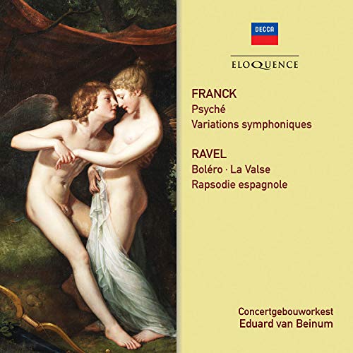 Franck, Cesar (1822-1890) - Psyche, Symphonic Variations : Eduard van Beinum / Concertgebeow Orchestra, Geza Anda(P)+Ravel - Import CD