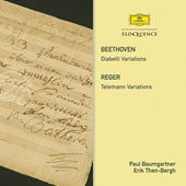 Paul Baumgartner, Erik ten Berge - Beethoven: Diabelli Variations; Reger: Telemann Variations - Import CD