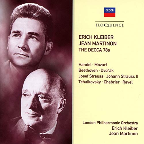 KLEIBER,ERICH & JEAN MARTINON - Decca 78s - Import 2 CD
