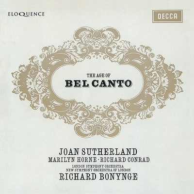 Luciano Pavarotti - The Age Of Bel Canto : Joan Sutherland(S)Marilyn Horne(Ms)Richard Bonynge / London Symphony Orchestra, Etc (2Cd) - Import 2 CD