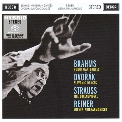 Fritz Reiner, Vienna Philharmonic Orchestra - Brahms: Hungarian Dances; Dvorak: Slavonic Dances; Strauss: Till Eulenspiegel - Import SACD Hybrid