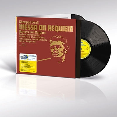 Herbert Von Karajan 、 Berliner Philharmonic Orchestra、 Helmuth Froschauer 、 Wiener Singverein 、 Luciano Pavarotti 、 Christa Ludwig 、 Carlo Cossutta 、 Luciano Pavarotti - Verdi: Requiem - Import 180g Vinyl 2 LP Record Limited Edition