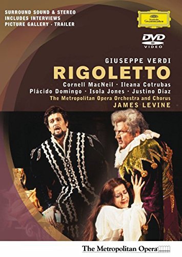 Plcido Domingo - Verdi : Rigoletto / Levine, MET, Domingo, Cotrubas, etc - Import DVD