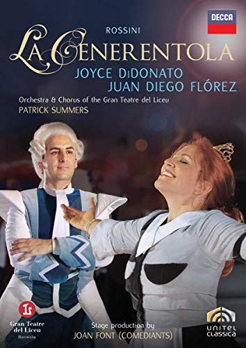 Juan Diego Flórez - Rossini: La Cenerentola / Patrick Summers, Orchestra & Chorus of the Gran Teatre del Liceu, Joyce DiDonato, etc - Import 2 DVD