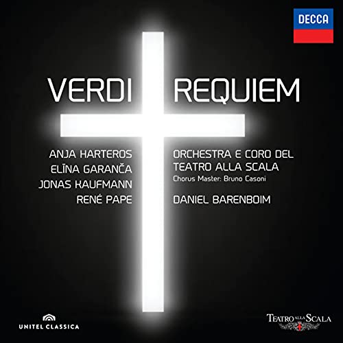 Verdi (1813-1901) - Requiem : Barenboim / Teatro alla Scala, Harteros, Garanca, J.Kaufmann, Pape - Import DVD