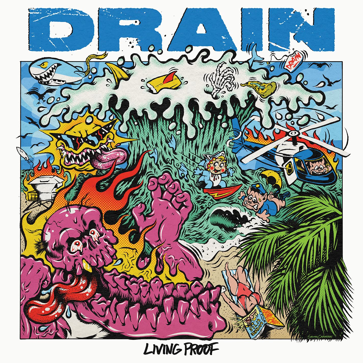 Drain - Living Proof - Import Vinyl LP Record
