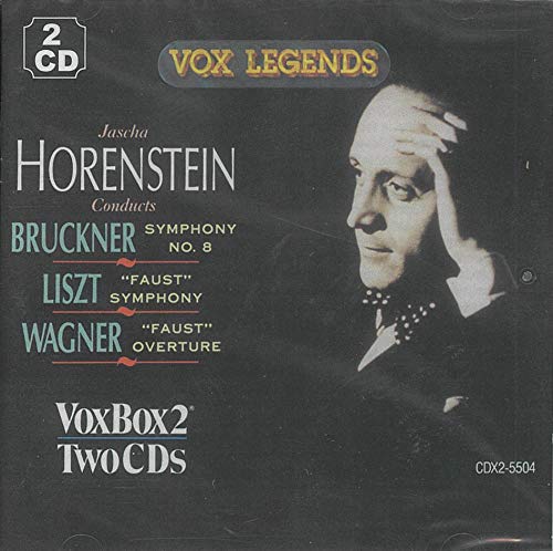 Franz Liszt - Jascha Horenstein Conducts Liszt, Wagner, Bruckner - Import 2 CD
