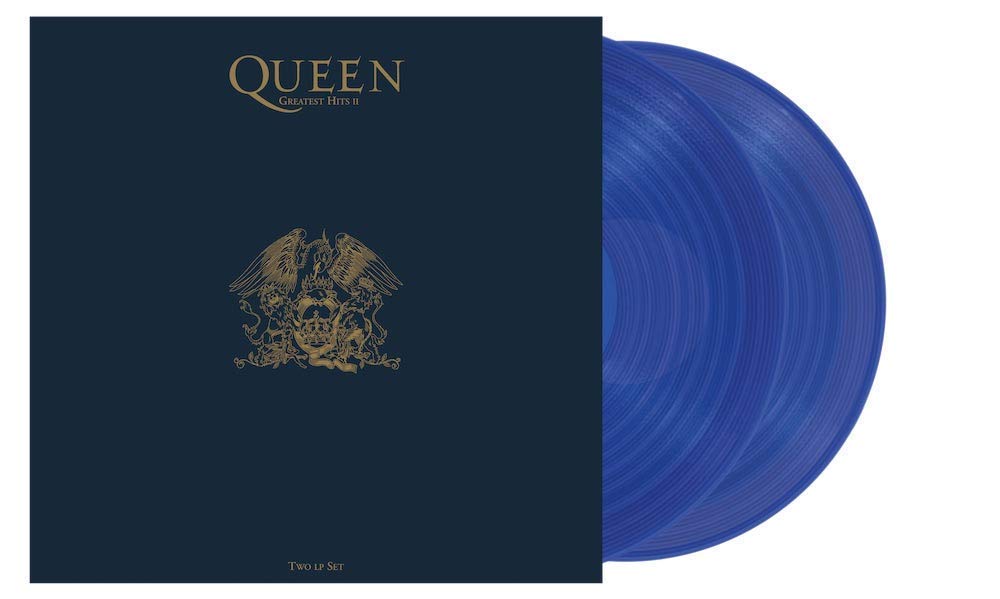 Queen - Greatest Hits II - Import Blue Vinyl/ 2 Vinyl Record Limited Edition