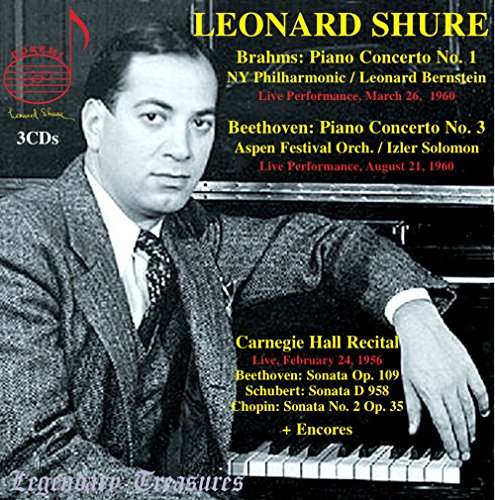 Brahms - Brahms: Piano Concerto No.1; Beethoven: Piano Concertos No.3, No.5, etc - Import 3 CD