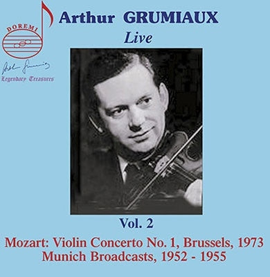 Mozart (1756-1791) - Violin Concerto, 1, Sonata, 42, : Grumiaux(Vn)Doneux / Belgian Radio Co H.altmann(P)+beethoven, Brahms - Import CD