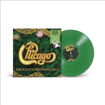Chicago - Greatest Christmas Hits - Import Green Vinyl LP Record