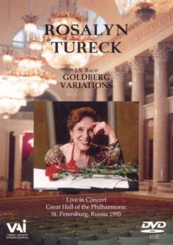 Rosalyn Tureck - Rosalyn Tureck - J.S. Bach Goldberg Variations - Import DVD