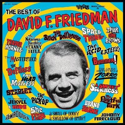 Something Weird - The Best Of David F. Friedman - Import Vinyl LP Record +DVD