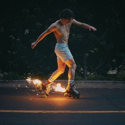 Benson Boone - Fireworks & Rollerblades - Import Clear Vinyl LP Record