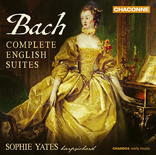 Bach (1685-1750) - English Suites Nos.1-6 : Sophie Yates(Cemb)(2CD) - Import 2 CD