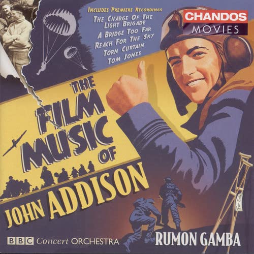 PIAZZOLLA,ASTOR - John Addison:The Film Music -A Bridge Too Far/The Charge of The Light Brigade/Murder, She Wrote/etc:Rumon Gamba(cond)/BBC Concert Orchestra - Import CD