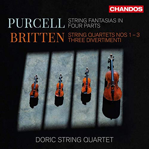 Britten (1913-1976) - Britten String Quartets Nos.1, 2, 3, Divertimenti, Purcell Fantasias(Selection): Doric String Quartet - Import 2 CD