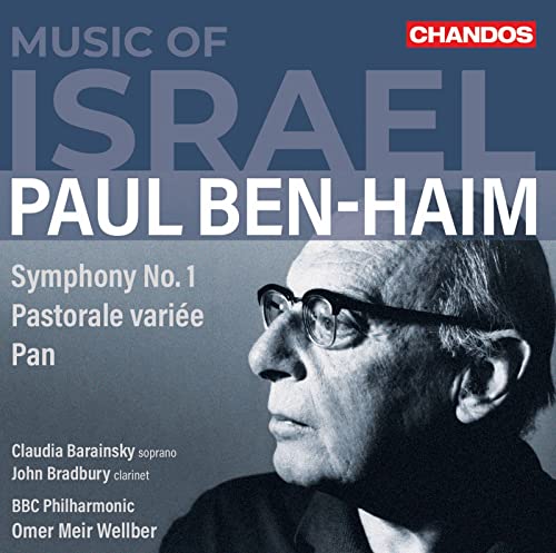 Ben-Haim, Paul (1897-1984) - Symphony No.1, Pan, Pastorale variee : Omer Meir Wellber / BBC Philharmonic - Import CD