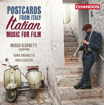 Marco Albonetti - Postcards From Italy-Italian Music For Film: Albonetti(Sax)P.Silvestri / Roma Sinfonietta - Import CD