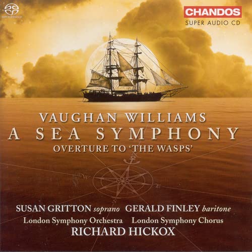 Vaughan Williams (1872-1958) - Sym.1, Wasp Overture: Hickox / Lso - Import SACD Hybrid