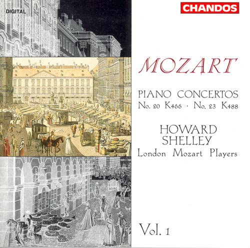 HONEGGER / HOEREE; - Mozart: Piano Concertos Vol 1 - no 20 & 23 / Howard Shelley - Import CD