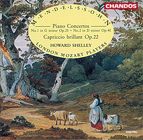 Mendelssohn (1809-1847) - Piano Concerto, 1, 2, Etc: Shelley(P)/ London Mozart Players - Import CD
