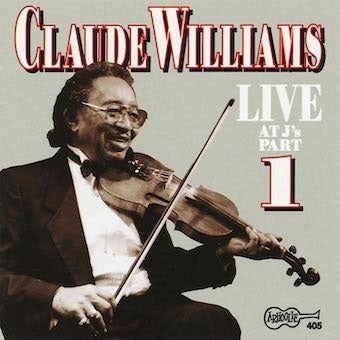 Claude Williams - Live at J's Vol. 1 - Import CD