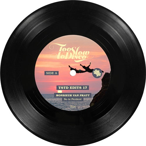 Monsieur Van Pratt - Tstd Edits 17 - Import Black Vinyl 7 inch Single Record