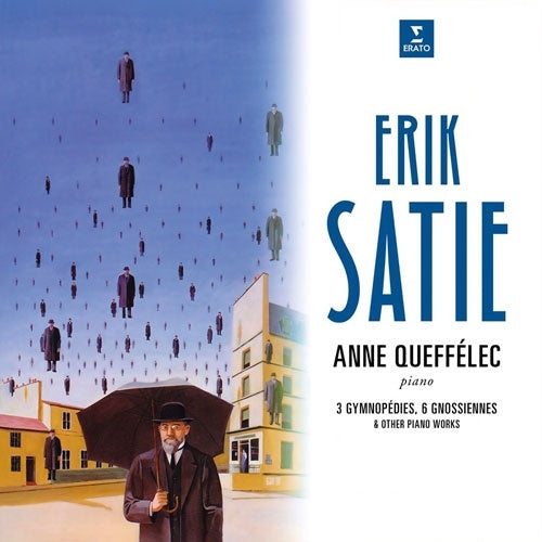 Anne Queffélec - Satie: Gymnopédies & Gnossiennes - Import Blue Colour Vinyl LP Record Limited Edition