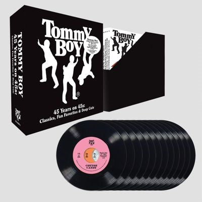 Various Artists - Tommy Boy: 45 Years on 45s - Classics, Fan Favorites & Deep Cuts - Import Vinyl 12 7-inch single Record Box Set Limited Edition