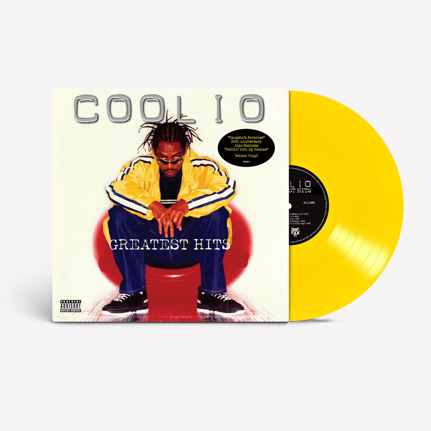 Coolio - Greatest Hits - Import Yellow Vinyl LP Record