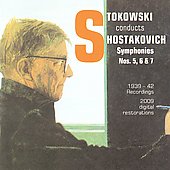 Leopold Stokowski - Stokowski Conducts Shostakovich - Symphonies No.5, No.6, No.7 / Philadelphia Orchestra, etc - Import 2 CD