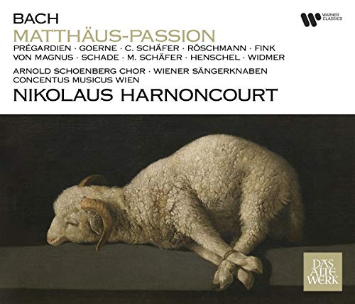 Bach (1685-1750) - Matthaus-Passion : Nikolaus Harnoncourt / Concentus Musicus Wien (2000)(3CD) - Import 3 CD
