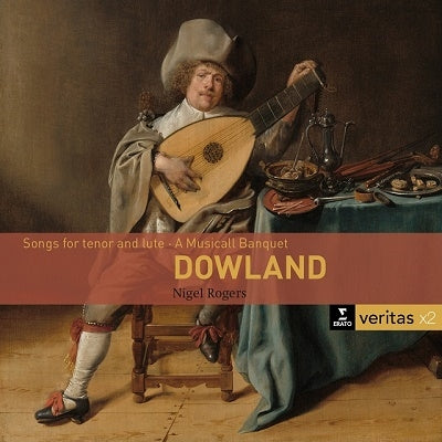 Nigel Rogers - Dowland: Songs for tenor and lute - A Musicall Banquet - Import 2 CD