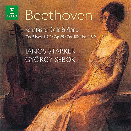 Beethoven (1770-1827) - Complete Cello Sonatas : Janos Starker(Vc)Gyorgy Sebok(P)(2CD) - Import 2 CD
