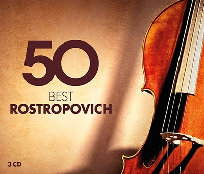 Mstislav Rostropovich - 50 Best Rostropovich - Import 3 CD
