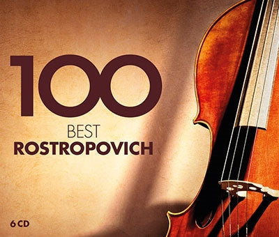 Classical V.A. - 100 Best Rostropovich - Import 6 CD