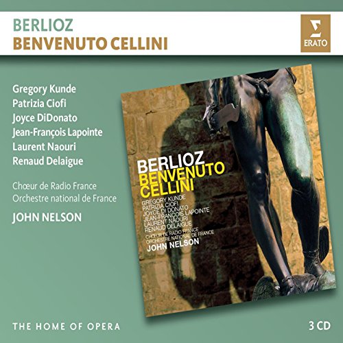 Berlioz (1803-1869) - Benvenuto Cellini : John Nelson / French National Orchestra, Kunde, Ciofi, DiDonato, Naouri, etc (2003 Stereo)(3CD) - Import 3 CD