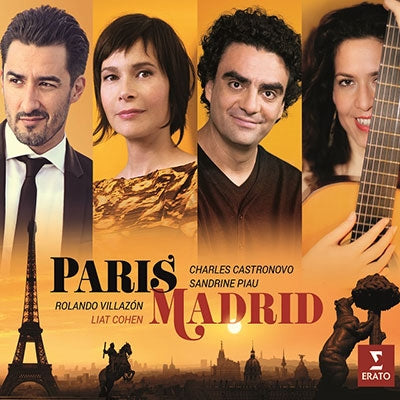 Liat Cohen, Rolando Villazon, Sandrine Piau, Charles Castronovo - Paris - Madrid - Import CD